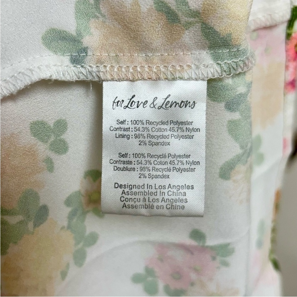 For Love and Lemons Roslyn Dress Size Medium - Picture 8 of 10